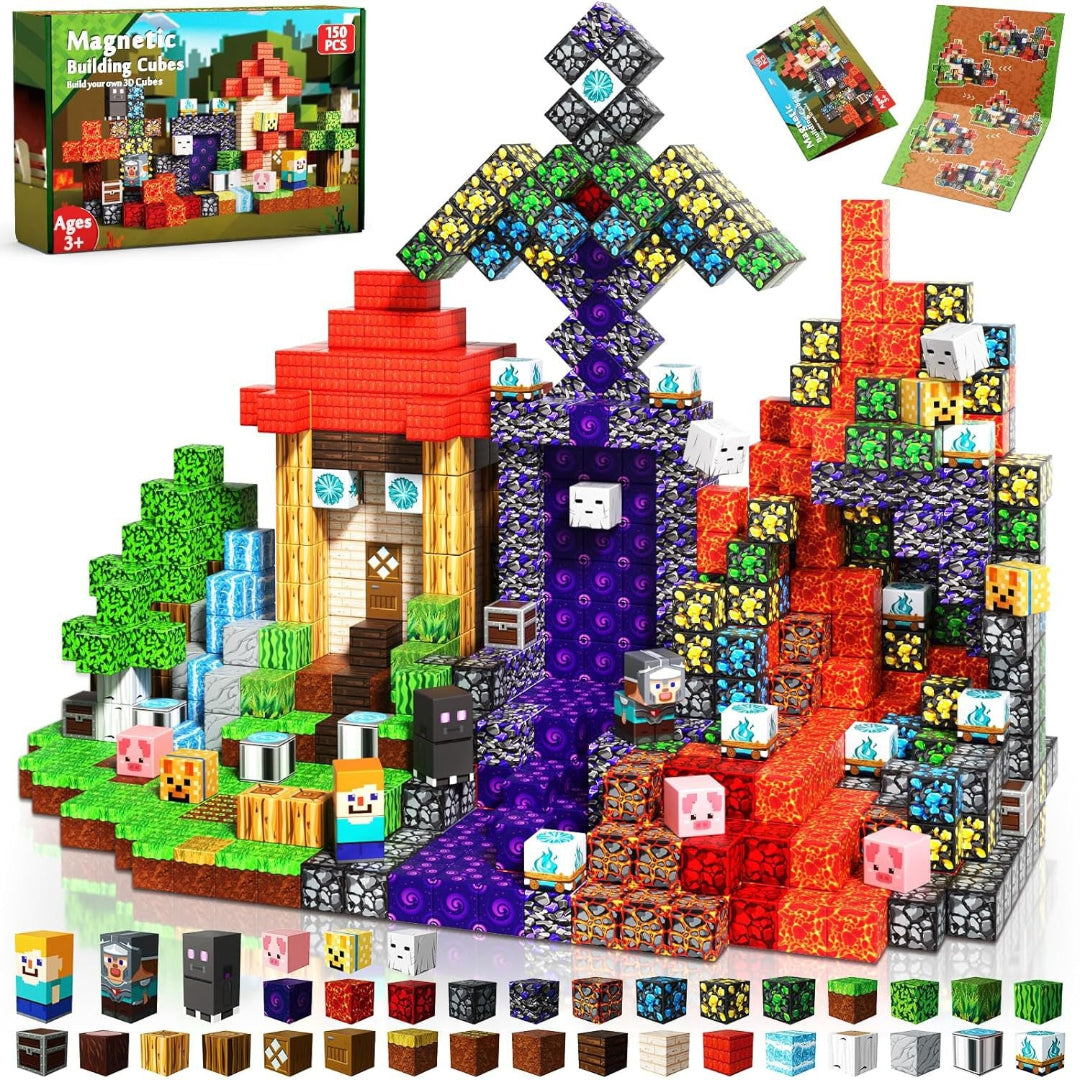 Dunkler Wald klein Magnetic Cubes
