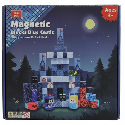Blaue Burg Magnetic Cubes