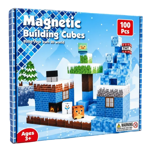 Magnetic Blocks Ice and Snow World – Build your own winter wonderland!