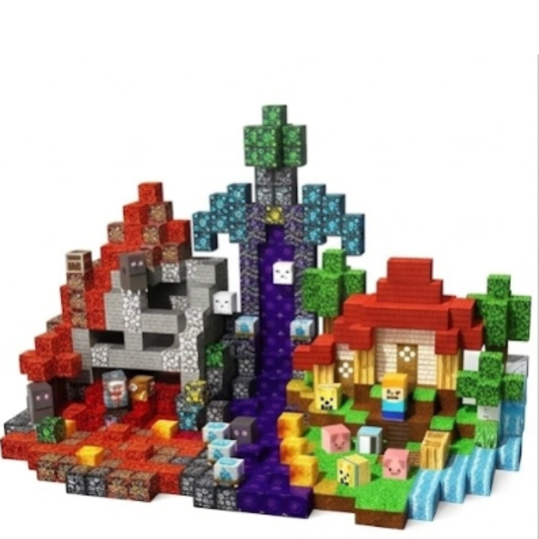 Dunkler Wald groß Magnetic Cubes